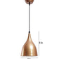 ELIANTE Modern Metal Hanging Light Gold for Living Room, Bedroom, Dining Room, Kitchen | 3 Years Warranty | with LED Lamp(s) Included