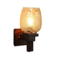 ELIANTE Perfect Brown Wood Wall Lights - Aj-02-1W-Gold | 3 Years Warranty
