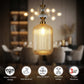 Black and Gold Iron Hanging Light - E27 holder - with LED Lamp Included - JS-1323-1LP