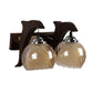 ELIANTE Pardo Modern Wall Light | Brown Wood | Decorative Lamp for Living Room & Bedroom | 2 LED Lamps Included | 3 Years Warranty