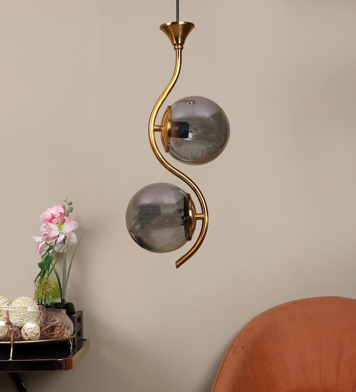 Eliante Aunque Gold Iron Hanging Light - E27 holder - without Bulb - JS-4165-2LP