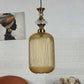 Black and Gold Iron Hanging Light - E27 holder - with LED Lamp Included - JS-1323-1LP