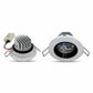 AUTONIX 3W Focus Concealed LED Spotlight, Deep Recessed Tiltable, 40° Beam, White 6000K, Round Lens Reflector, Cutout 70mm | 1 Year Warranty