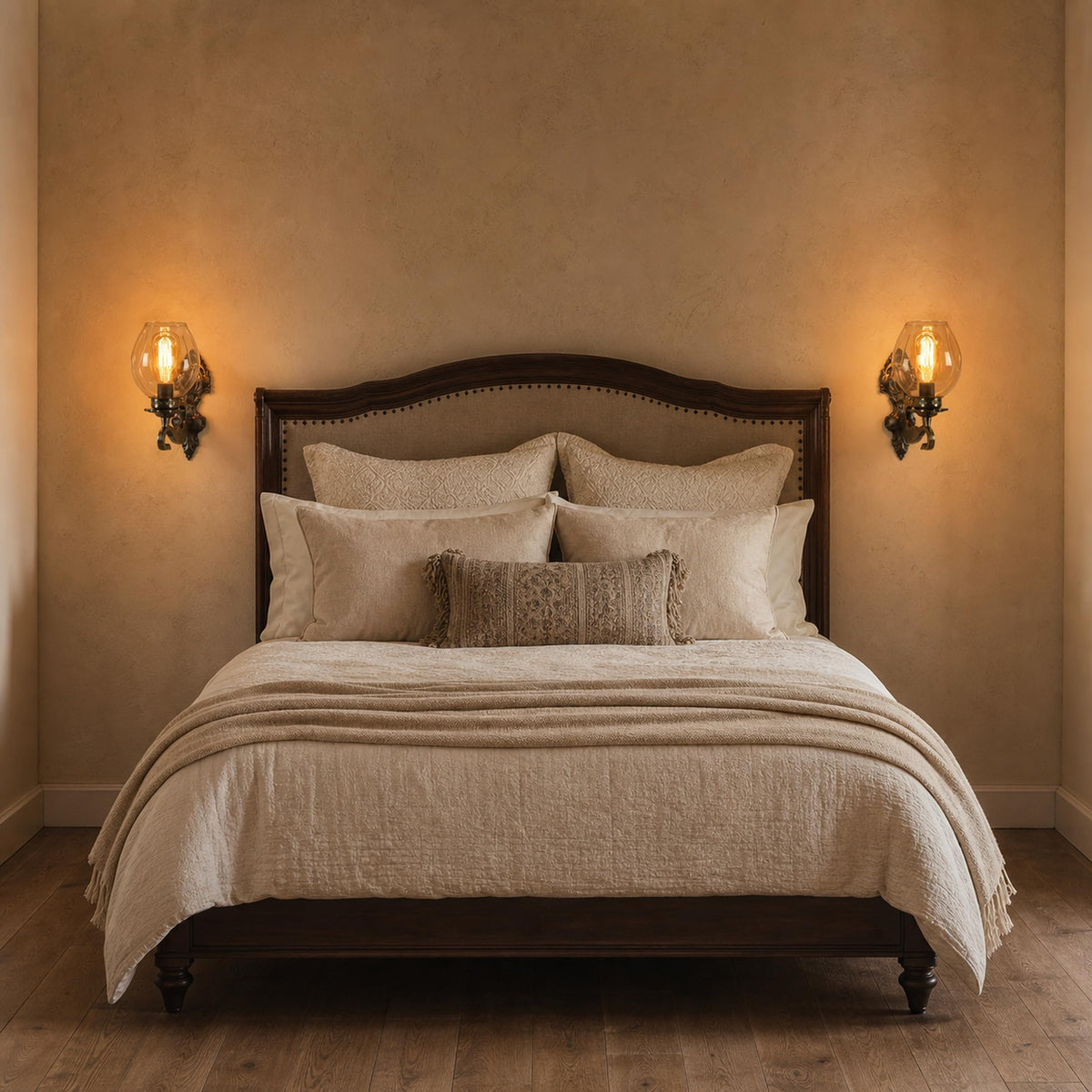Lorelai Antique Brass Aluminium Wall Sconces | JS-1219-1W | Included Bulb | Eliante by Jainsons Lights
