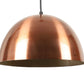 ELIANTE Copper Metal Hanging Light 10-INCH-Ganja-HL-COP+GD | 3 Years Warranty | LED Lamp Included