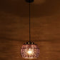 ELIANTE Industrial Hanging Light | Black and Gold Metal | Decorative Pendant for Living Room, Bedroom, Dining Room, Kitchen | with LED Lamp(s) Included | 3 Years Warranty