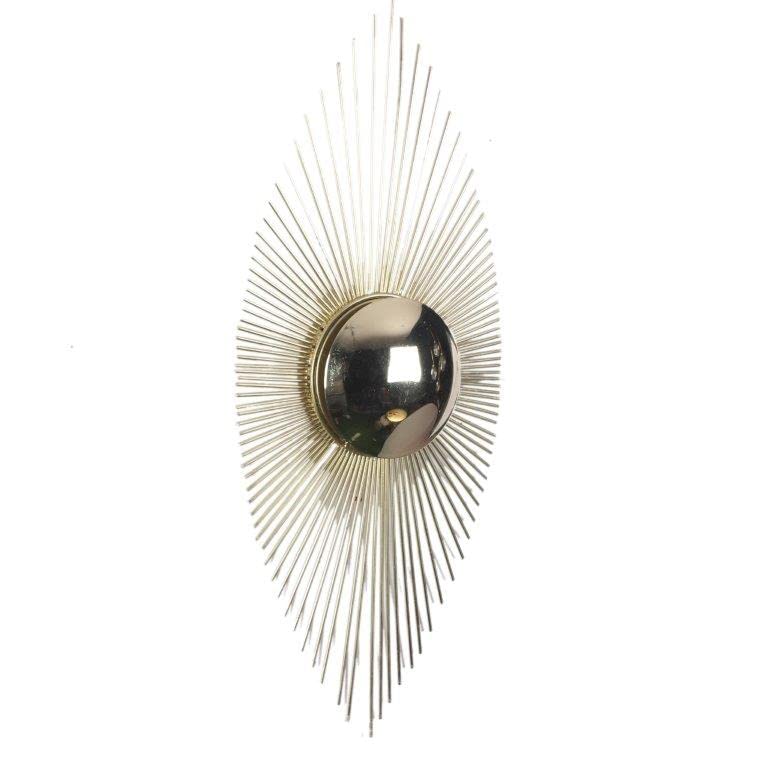 ELIANTE Distinct Brass Wall Light Gold for Living Room, Bedroom, Dining Room, Kitchen | 3 Years Warranty