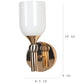 Eliante by Jainsons Lights | Gold Iron Wall Light | S-611-1W