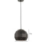 ELIANTE Industrial Hanging Light | Black and Gold Metal | Decorative Pendant for Living Room, Bedroom, Dining Room, Kitchen | with LED Lamp(s) Included | 3 Years Warranty