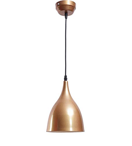 ELIANTE Modern Metal Hanging Light Gold for Living Room, Bedroom, Dining Room, Kitchen | 3 Years Warranty | with LED Lamp(s) Included