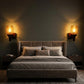 ELIANTE Perfect Brown Wood Wall Lights - Aj-02-1W-Gold | 3 Years Warranty