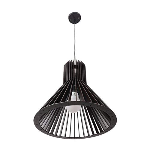 ELIANTE Modern Metal Hanging Light Black for Living Room, Bedroom, Dining Room, Kitchen | 3 Years Warranty | with LED Lamp(s) Included