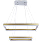 Elmina Gold Acrylic Hanging Light  | Inbuilt LED |  | 1215 | Included Bulb | Eliante by Jainsons Lights