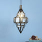 Emira Gold Iron Hanging Light  | E27 holder | Included Bulb | Eliante by Jainsons Lights