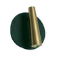 JS-SCH BLACK + AB EVA SPOT 3W Wall Light