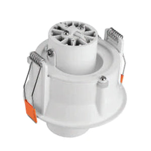Evon Pipe White Body Black reflector Barrel Cob Downlight 12w