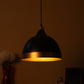 Black Metal Hanging Light - F-125-HL - Included Bulb