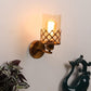 Gold iron Wall Lights -F-25-1W - Included Bulbs