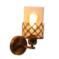 Gold iron Wall Lights -F-25-1W - Included Bulbs