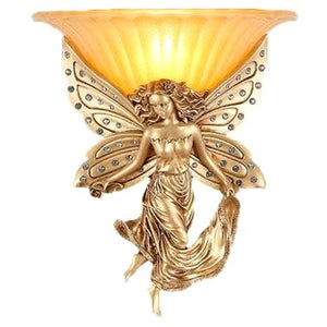 JS-LBR Fairy No. 3- Golden Antique Novelty Wall Lights