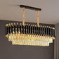 Black Mamba Luxury K9 Crystal LED Chandelier Series | Round, Rectangle & Double Height Designs