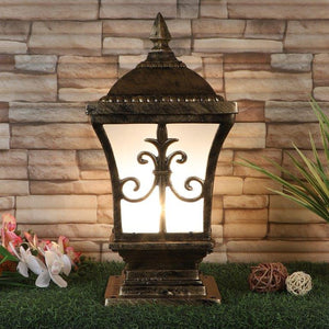ELIANTE Gold Iron Gate Light- Flower-Big-GD-GL - without bulb