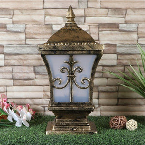 ELIANTE Gold Iron Gate Light- Flower-Big-GD-GL - without bulb