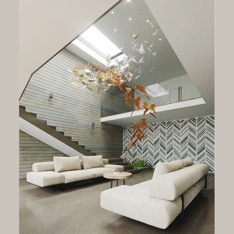 Flying Leaves Crystal Suspension Collection – full view