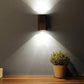 Grey Metal Outdoor Wall Light  SL-8091-2X3W by Jainsons Lights - SL-8091-2X3W - Included Bulb