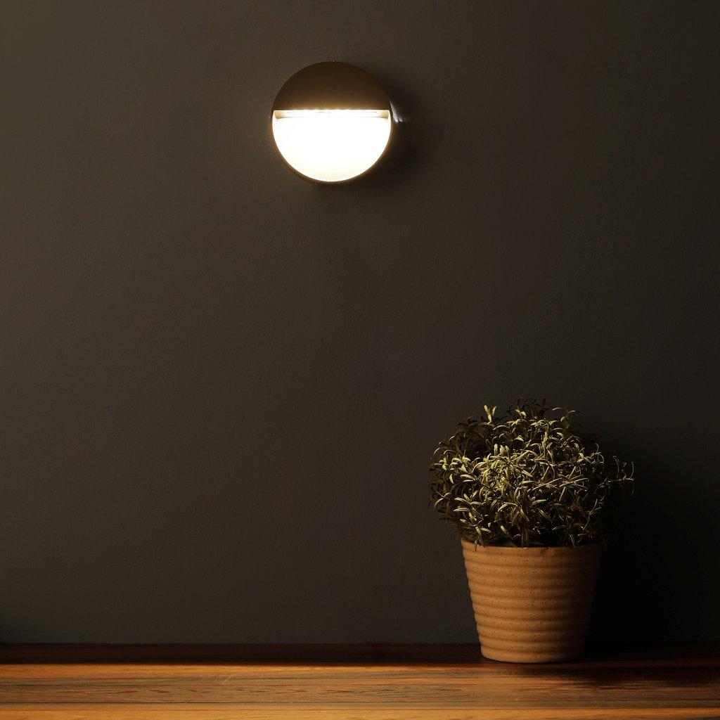 Grey Metal Outdoor Wall Light SL 990 4WT