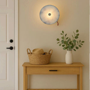 JS-TL Orbis Plain 6 Inches Marbel Wall Lights