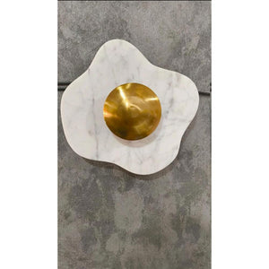 JS-TL Cosmia Plain 10 Inches Marbel Wall Lights