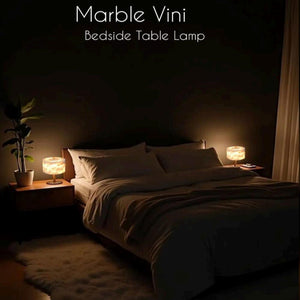 JS-TL Marble Vini Bedside Table Lamp Marbel Table Lamp