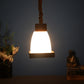 Wooden Wood Hanging Light - G-220-1P - Included Bulb