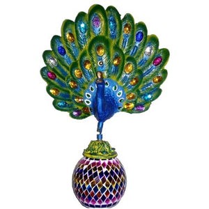 JS-LBR Front Peacock Golden Novelty Wall Lights