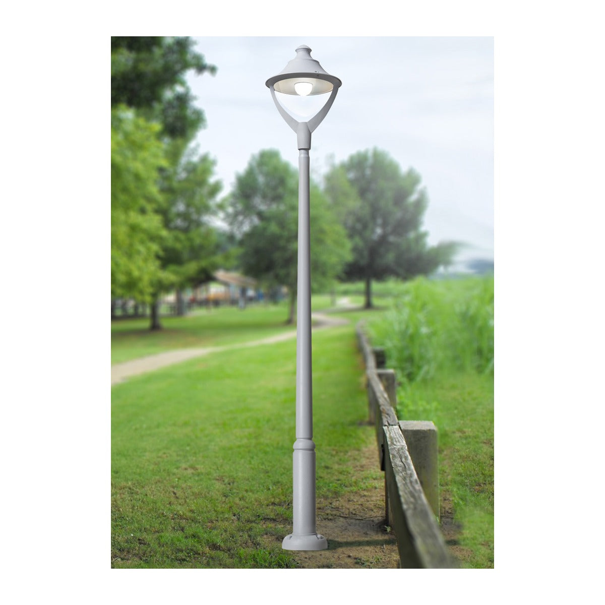 Fumagalli EKTOR 3000 WITH BEPPE/REMO/GINO 400 Modern Pole Light with Pole E27 Made in Italy