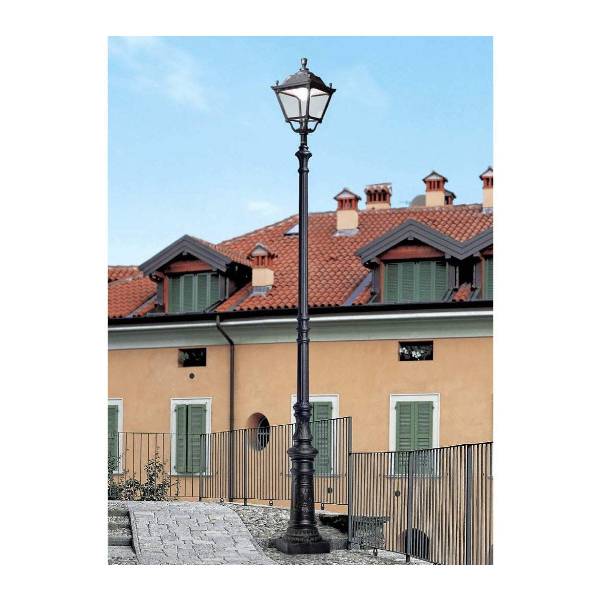 Fumagalli ELIA GIONA 4000 Classic Pole Light with Pole E27 Made in Italy