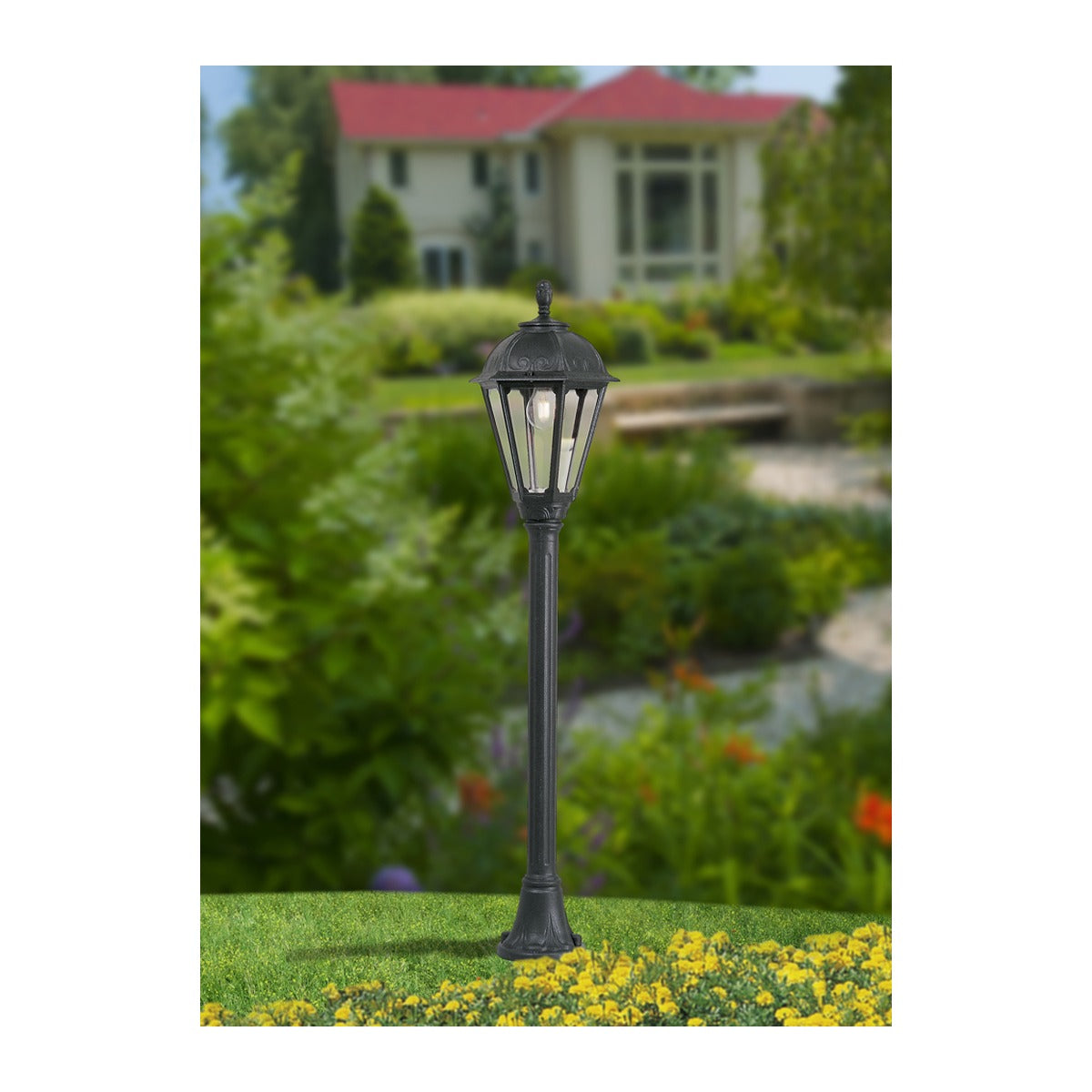 Fumagalli MIZAR SALEM Classic Garden Bollard Light E27 Made in Italy