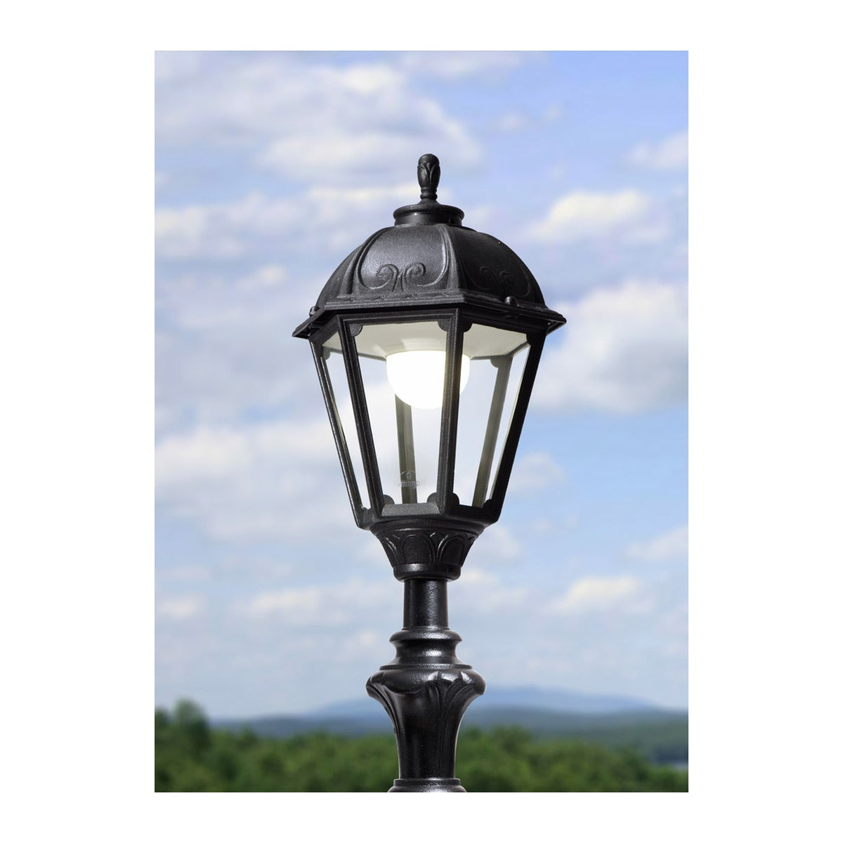 Fumagalli SILOE Post Top Lantern Head E27 Made in Italy