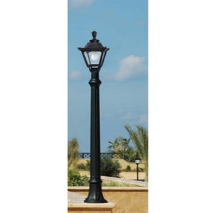 Fumangali ALOE R GOLIA Classic Garden Bollard Lights E27 Black/White Made in Italy