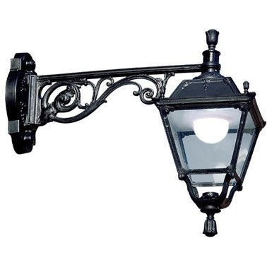 Fumangali ARON WALL ELIA Classic Decorative Outdoor Wall Light 60w Black Made in Italy