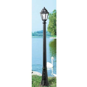 Fumangali ARTU ANNA Classic Pole Light with Pole E27 Black/White Made in Italy