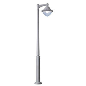 Fumangali Ektor 4000 Pilar VIVI 500 Led Pole Lights with Pole 50w Grey Made in Italy