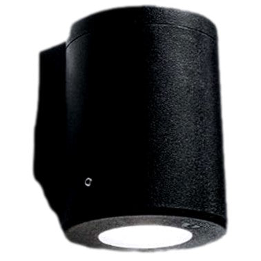 Fumangali FRANCA 90 WALL WITH LAMP Narrow Beam Outdoor wall Lights 3.5w Black Made in Italy