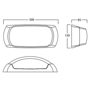 Fumangali FRANCY OP Led Outdoor Wall Lights E27 Black Made in Italy