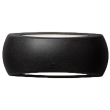 Fumangali FRANCY UP DOWN WITH LAMP Led Outdoor Wall Lights E27 Black Made in Italy