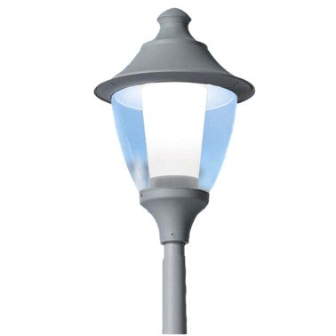 Fumangali GINO 400 Led Pole Head Lights 30w/50w Grey Made in Italy