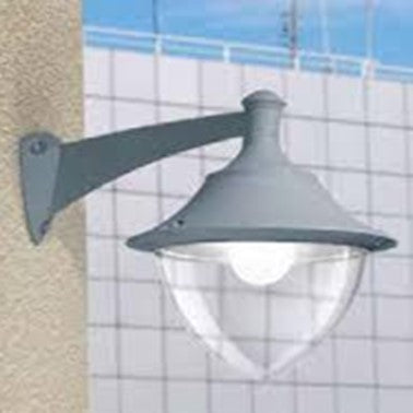 Fumangali MIDIPILAR VIVI 400 Modern Decorative Outdoor Wall Light 30w/50w Grey Made in Italy