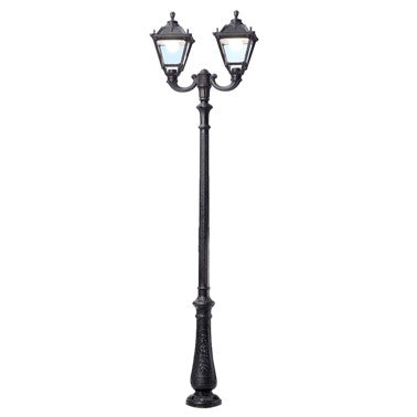 Fumangali NEBO OFIR TOBIA 2L Classic Pole Light with Pole 30w Black/White Made in Italy