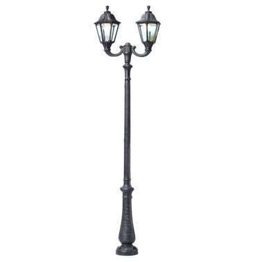 Fumangali NEBO OFIR NOEMI 2L Classic Pole Light with Pole 15w/30w Black/White Made in Italy